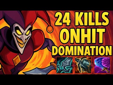 24 Kills Onhit Shaco goes hard! S15 Plat Ranked [League of Legends] Full Gameplay - Infernal Shaco