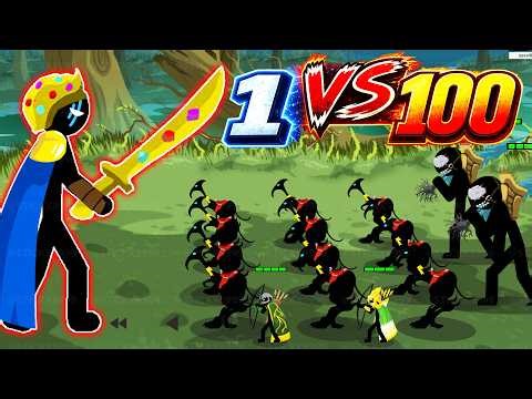 Xiphos vs The Ultimate Army ⚔️ Stick War Saga MOD 💥 Stickx9999