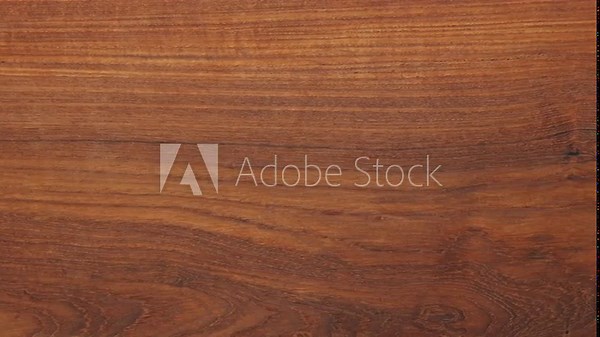 Teak wood tabletop background. Teak wood texture background. Horizontal shot of long teak wood tabletop. Empty tabletop. wood texture background