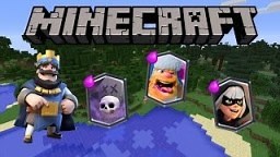 CLASH ROYALE IN MINECRAFT! | Legendary Cards | 1.11 | NO MODS Minecraft Map