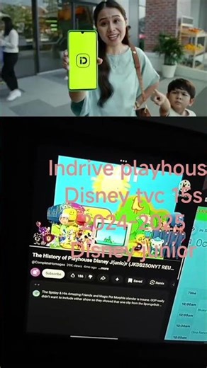 indrive playhouse Disney tvc 15s Philippines Disney junior 2023-2024