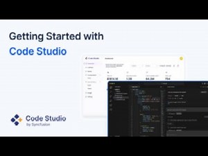 Getting Started with Code Studio AI-Powered IDE