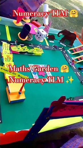 Maths tlm #numeracy #tlm #tlmideas #tlmforprimaryschool #mathstlm #mathsgarden