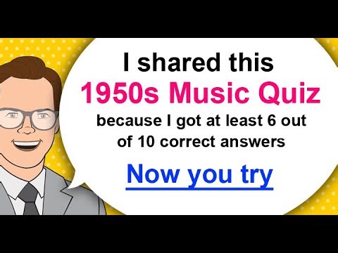 1950s Music Quiz: Can You Guess These Classic Hits?