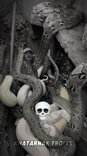 You are not afraid of snakes! 💀#shorts #ytshorts #snake