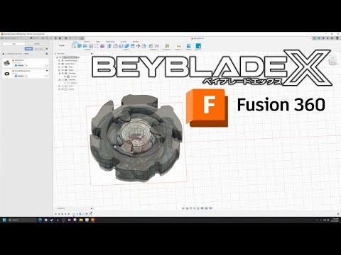 Modeling Custom Beyblades in Fusion360