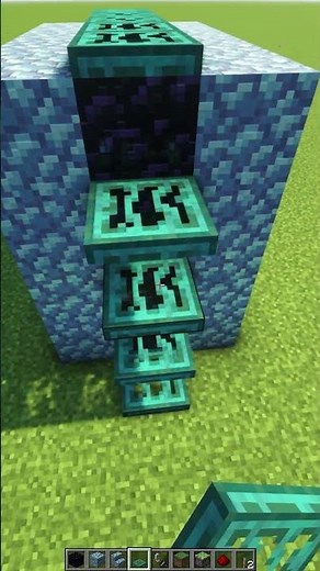 Better Portal Tutorial in Minecraft!!! #minecraft #minecraftshorts #gaming #gamingvideos