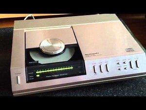 MARANTZ CD-63 The FIRST High End CD player on the market! (1982)