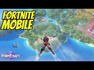 SAIUU!! FORTNITE MOBILE PARA ANDROID - FORTCRAFT