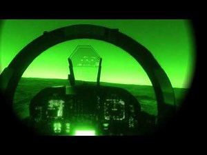 DCS World F18 night flight waypoint nav with NVG