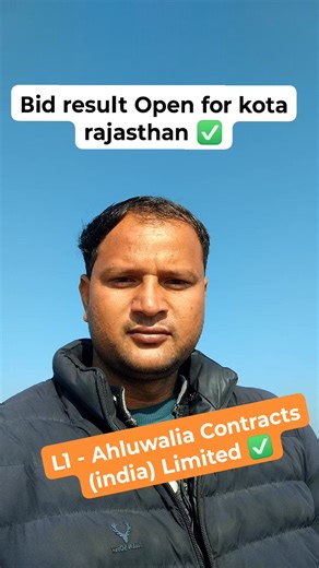 Bid result Open for kota , rajasthan ✅ . Development of New Greenfield Airport at Bundi, Kota Rajasthan ✅ Detailed Designing, Engineering, Procurement and Construction of New Terminal Building, ATC Tower, Fire Station, Car Parking, City Side Development & other associated works. . L1 - Ahluwalia contacts (india) limited ✅ Amount 393.03 Cr . #facebookviral #highway #fbyシvideo #facebookreelsvideo #reelsfbシ | Highway Engg Vijay