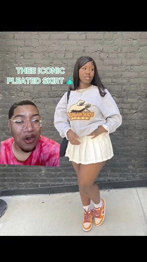 39K views · 2K reactions | After you watch this video go out and get you a pleated fkn skirt, they are so cvnttt!!! 﫶 #Danielfunnyashell #Skirt #skirts #pleatedskirt #fashion #comedy #explore #viral | Daniel Thomas | Facebook