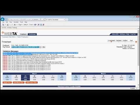 ERROR PPV 238 Supervisor Approved Premium Pay Requests