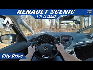 Renault Scenic 115HP (2017) - City Test Drive POV