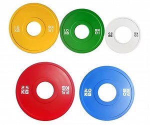 [Hot Item] Fitness Gym Small Weightlifting Discs 51mm Bumper Weight Stack Plate