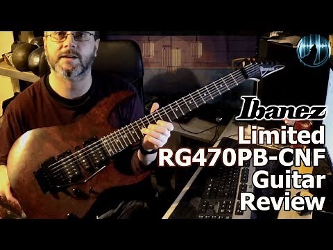 IBANEZ LIMITED RG470PB-CNF Guitar Review