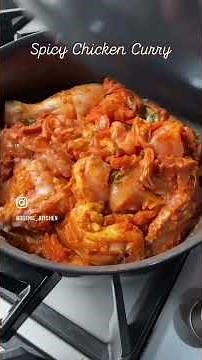 EASY SPICY CHICKEN CURRY || EASY CHICKEN CURRY