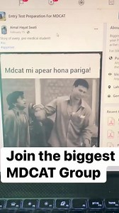 66 reactions · 6 comments | Join >>> Entry Test Preparations For MDCAT (No 1 Group Among MDCATians) | Entry Test Preparation For MDCAT | Facebook