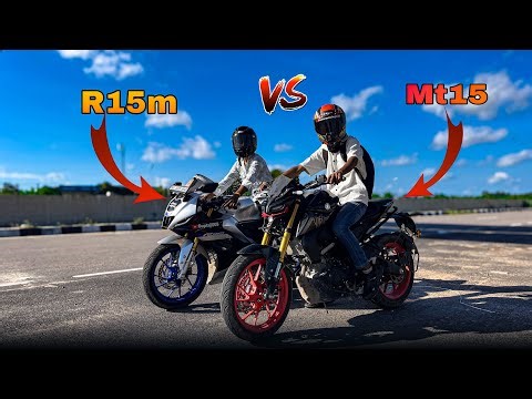R15M vs MT-15 Real Life Comparison! 🔥 Which One Wins?