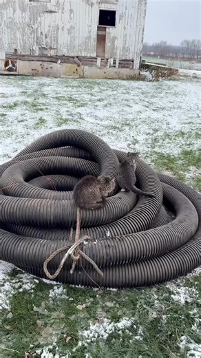 Jones Family Farm on Instagram: "‼️ love your input‼️ Winter fun on the farm! But we need to do some brain storming with you all! Our field tile we are using is too big. Looking for something in the 2 inch range…. ?? I’m thinking Willy Wells store will be the place to brain store this idea! If you know me well I’m a “we can duck tape it together kind of girl” so I’m up to any crazy idea to make this work better."