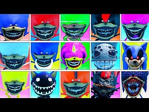 How To Find All 60 Shin Sonic Tapes Morphs + Badge In Roblox Shin Sonic Tapes Morphs