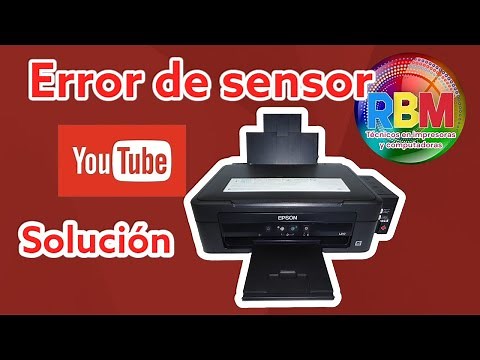 My Epson printer has a red paper light and won't print? Solution: Sensor error.