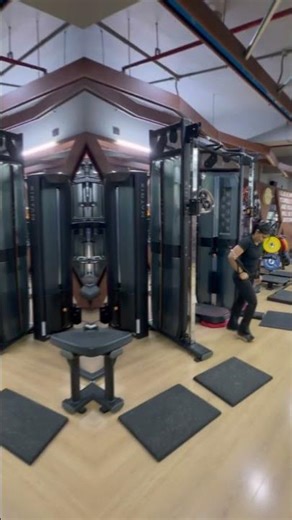 Chest exercises in cable machine ## chest day ## fitness queen