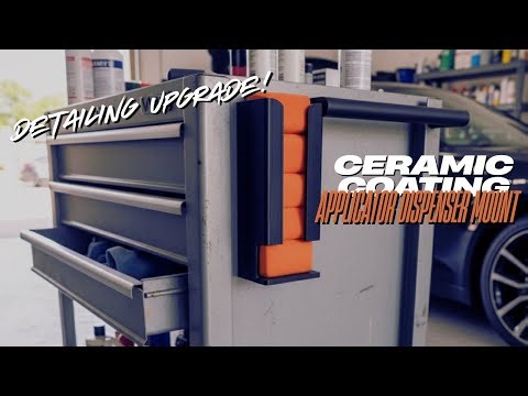 Upgrade Your Detailing Setup 💎 Ceramic Coating Applicator Dispenser Mount
