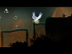 Rayman Legends all levels with Murphy Part 1
