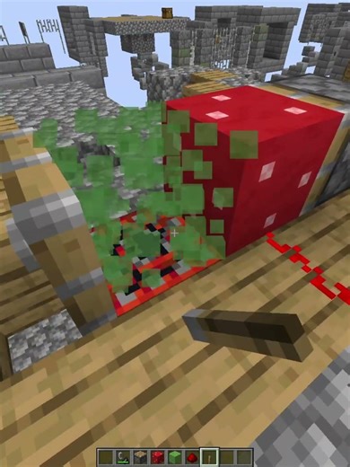 Minecraft Crazy TNT Trick 💀🤯