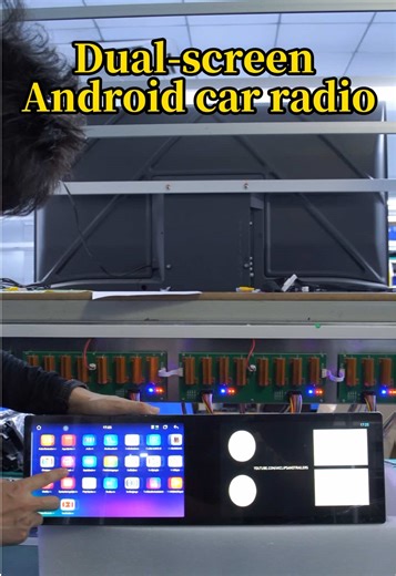 Android radio source factory. Do you like this new product? #AndroidRadio #AndroidAuto #WirelessCarPlay #CarPlay #CarStereo
