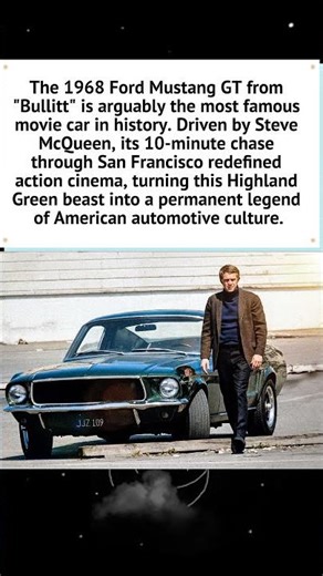The Legend of the Bullitt Mustang (1968) 🏎️