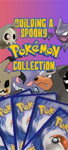 What spooky Pokémon do I need to add to my collection? #pokemon #pokemoncards #pokemontcg