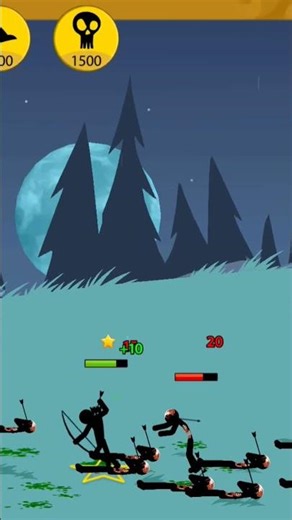 Stick war legacy attack 1 arshidon🏹VS army zombies🧟‍♂️This short will hit 10M views🤯😌#stickwarlegacy