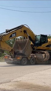 The Journey Of A Cat Excavator To Its Field Of Acion #megamachineschannel #megamachines #caterpillarexcavator #digger #earth #soil #mining #miningequipment #transport #heavytransport #catequipment #machines #caterpillar #cat365c #caterpillar365c #truck #mantruck #heavyequipment #mercedestrucks | Mega Machines Channel