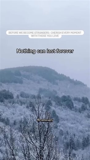 Growth Grind TV | Nothing good lasts forever—and that truth can feel unbearable when you care deeply. Relationships evolve, people change, and sometimes... | Instagram