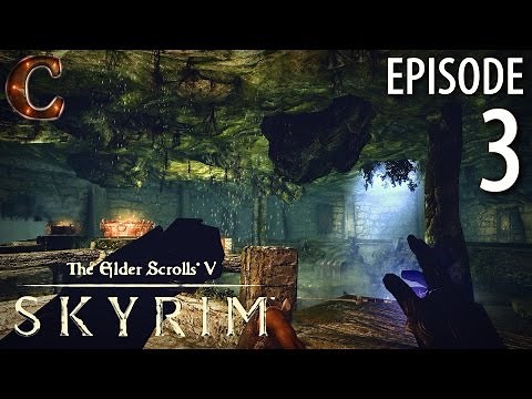 Elder Scrolls V: Skyrim Walkthrough in 1080p, Part 3: Escaping Helgen Keep (PC Gameplay)