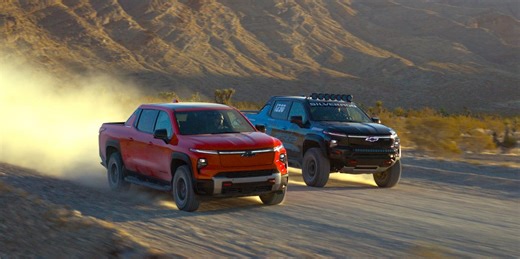 Chevy Hypes Up the Silverado EV Trail Boss with 1100-HP ZR2 Race Truck