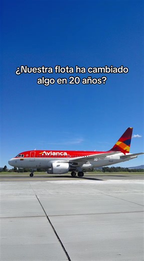 Evolución de la Flota de Avianca en 20 Años