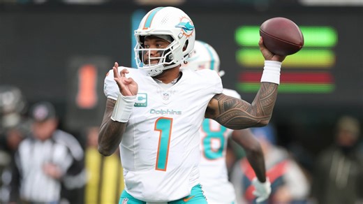 Dolphins will release QB Tua Tagovailoa at start of league year