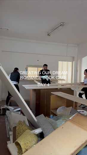 Romance Book Cafe Renovations: Day 4 Update