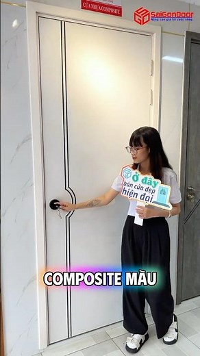 ✅Cửa nhựa composite - Đẳng cấp cho không gian hiện đại #saigondoor #cuanhuagiago #cuanhuacomposite