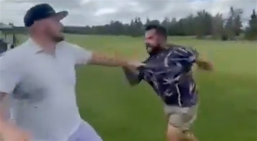 Golfer Who Went Viral In Crazy Golf Course Fight Video Has Been Identified As Former NHL Star