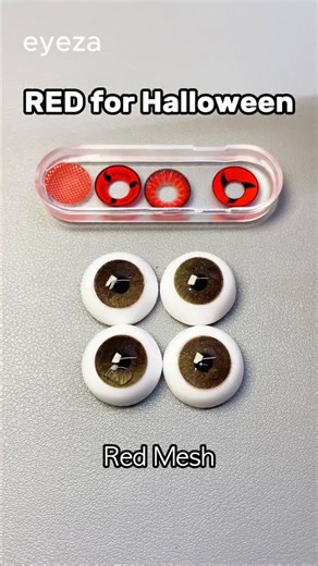 Eyeza_ 𝑪𝒐𝒏𝒕𝒂𝒄𝒕𝒔 ✨ on Instagram: "👁️🔥 Dare to stand out this Halloween? Try our Red Contacts — spooky, bold, and hauntingly beautiful! 🎃🕸️#eyeza #eyezalens #coloredcontacts #coloredcontactlenses #contacts #lenses #contactlenses #cosplaylenses #bluelenses #cosplay #redlenses #naturo #halloween #halloweenmakeup"