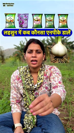 Lahsun ko mota kaise kare | Lahsun me konsa khad dale | Lahsun ki growth kaise badhaye | Npk khad |