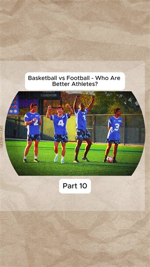 Basketball vs Football - Who Are Better Athletes #fyp #jesser