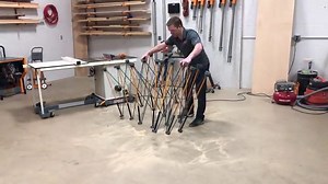 Watch Bora Centipede 4x8 15-Strut Work Stand and Portable Table | XL Sawhorse Support with Folding, Col... on Amazon Live