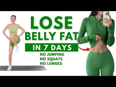 LOSE BELLY FAT IN 7 DAYS 🔥15 Min Standing Abs Workout – No Squats, No Lunges, No Jumping | Emma Fit