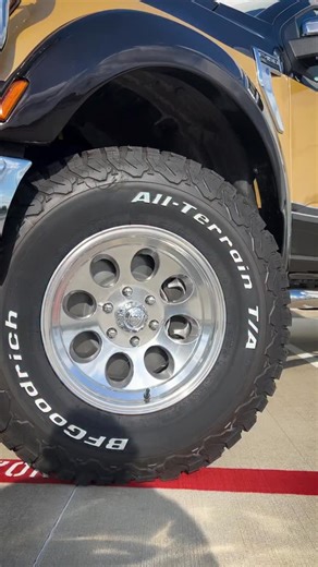 The RETRO F-150 ALPHA Single Cab 🦅 Supercharged & Lifted We bring you another 80s-inspired build with the iconic two-tone body and chrome accents. Parts List: supercharger @whipplesuperchargers wheels @ionalloywheels tires @bfgoodrichtires exhaust @borlaperformance lights @kchilites cab lights OEM F-150 chrome bumper OEM Raptor suspension (gen 2) ALPHA fender flares chrome brush guard chrome side steps chrome roll bar kodiak brown complete paint job gold vinyl wrap grey-painted grille chrome vi