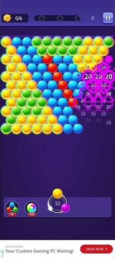 Bubble Pop : Ball shooter Game Level 13